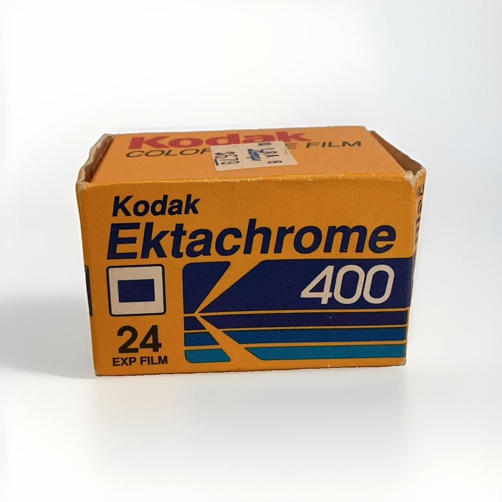 Kodak Ektachrome 400 35mm Slide Film 24 Exposure Expired 01/1990 Sealed